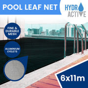 HydroActive UV-Resistant Swimming Pool Leaf Net Cover 6 x 11m V240-SWP-NET-0611