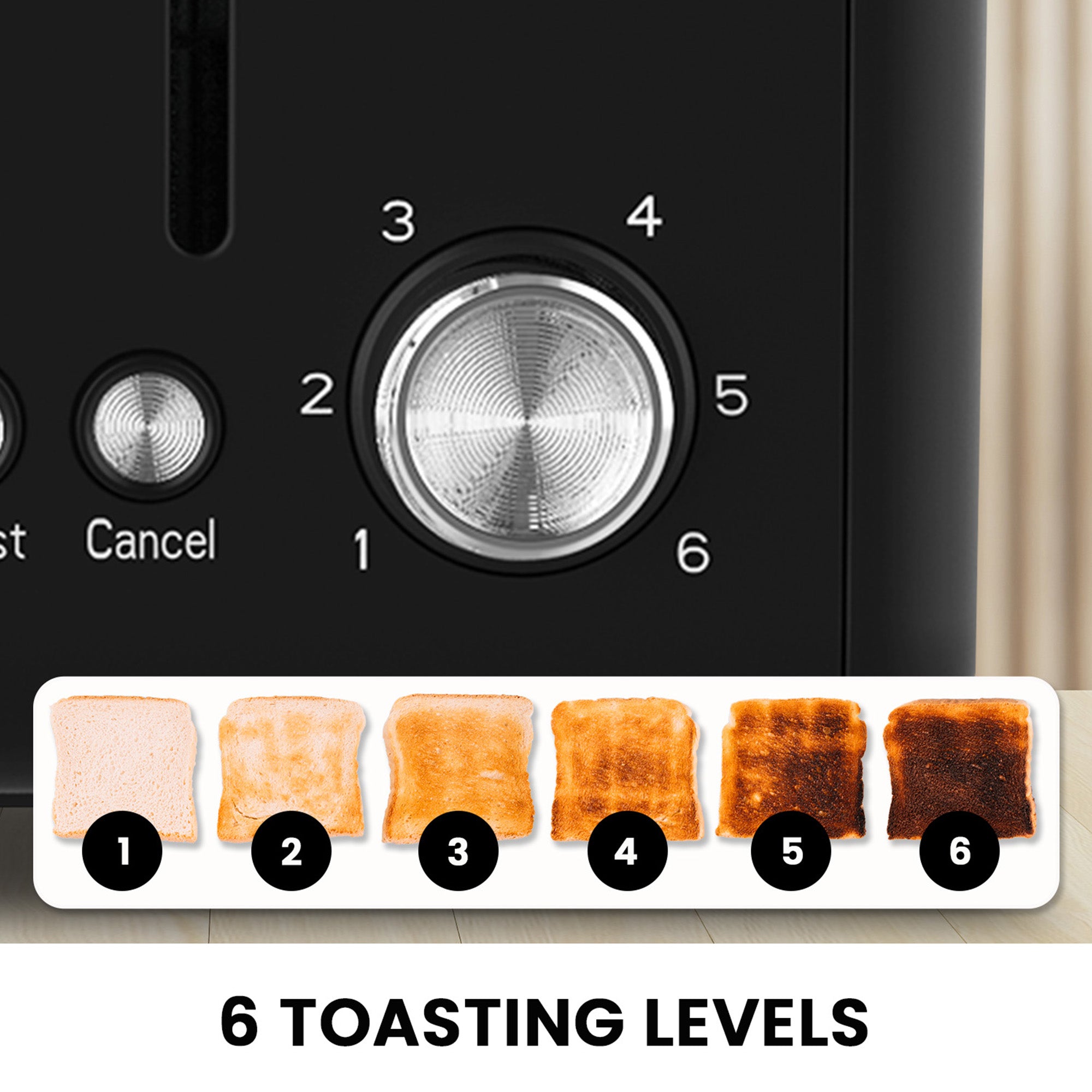 Pronti Breakfast Set with HomeMaid Coffee Machine, Silver Noir Toaster & Kettle V240-T02-1711-511HM