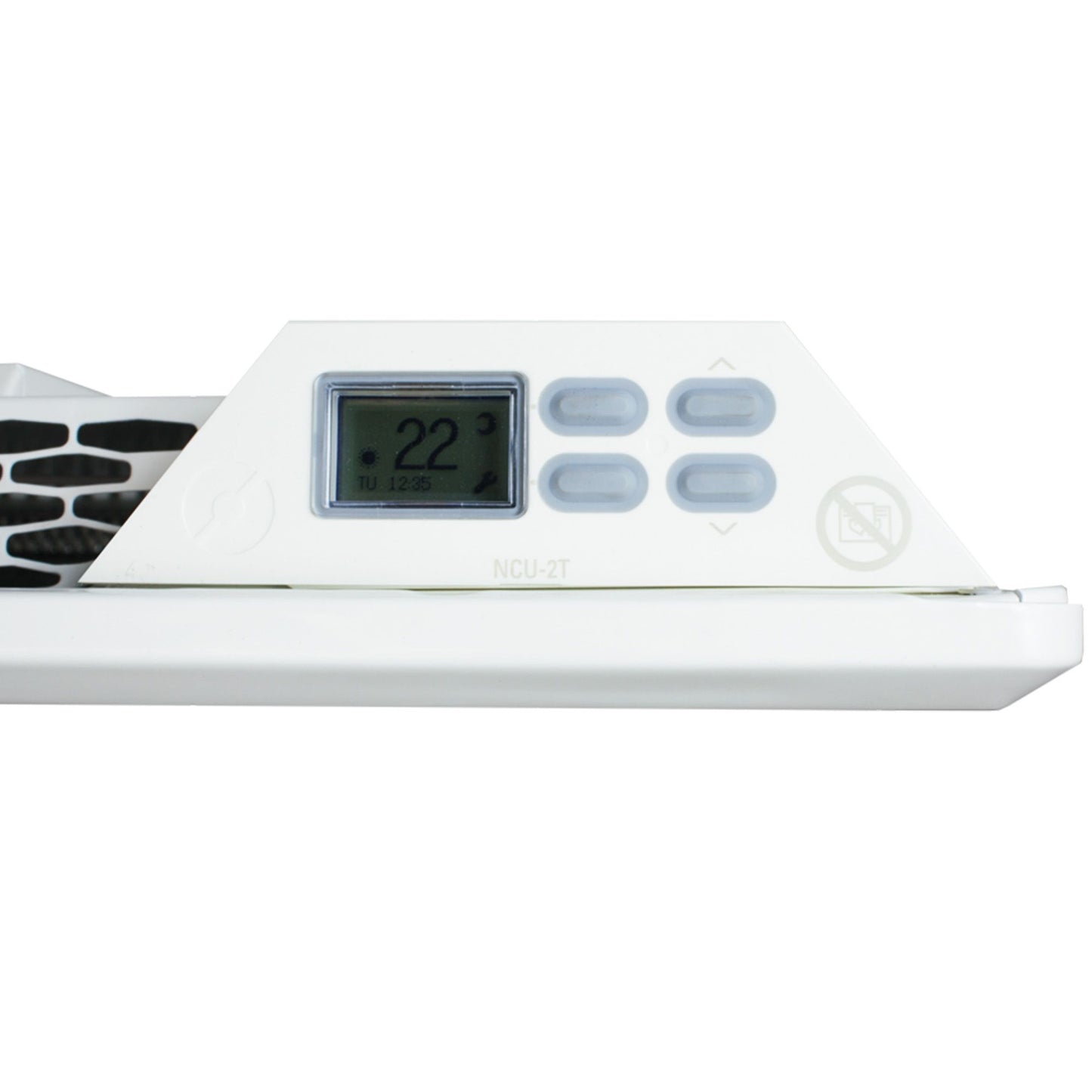 Nobo 2000W T2-NTL4T20 Electric Panel Heater with Timer Tilt Switch Silent Operation & Allergy-Free - V240-T2-NTL4T20