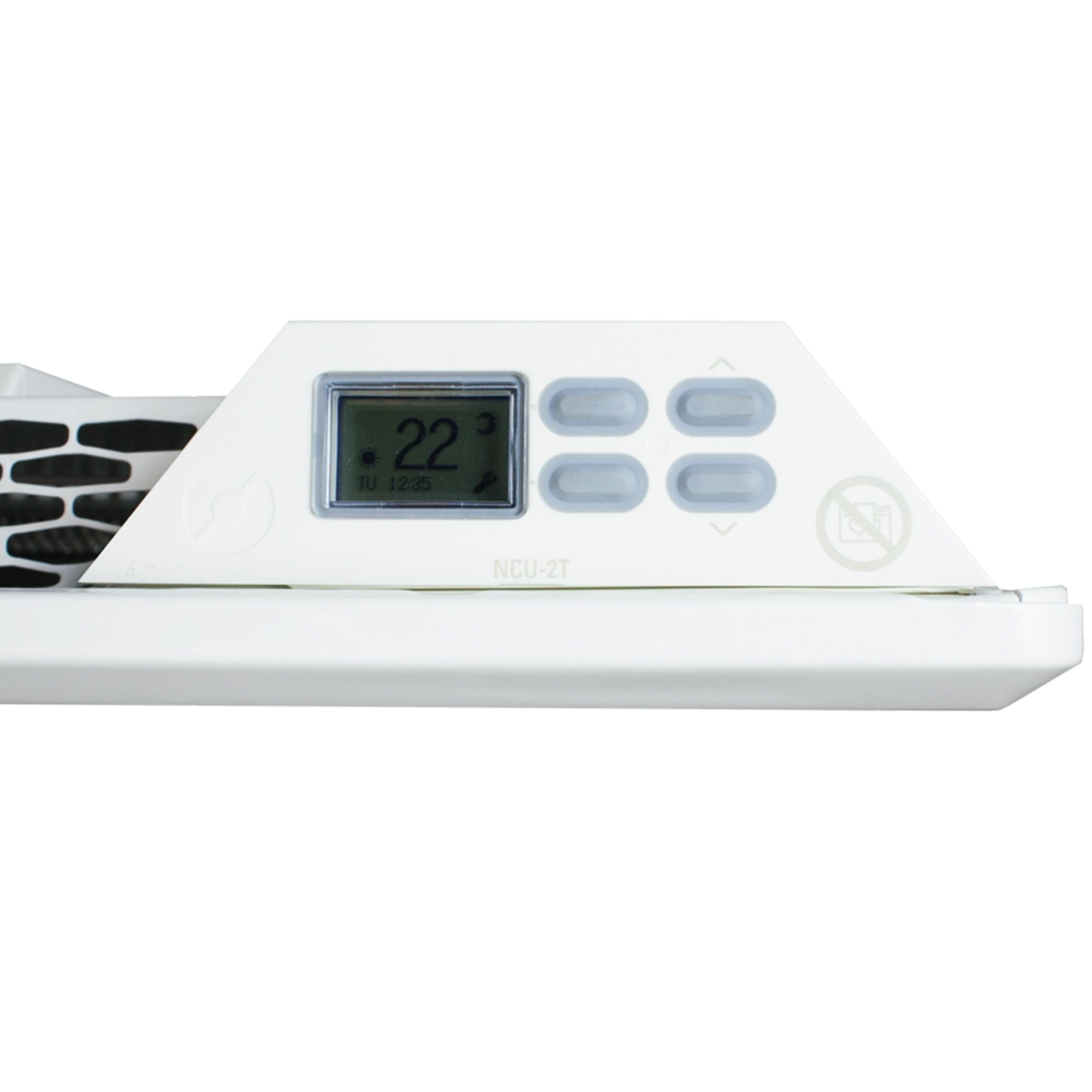 Nobo 2000W T2-NTL4T20 Electric Panel Heater with Timer Tilt Switch Silent Operation & Allergy-Free - V240-T2-NTL4T20