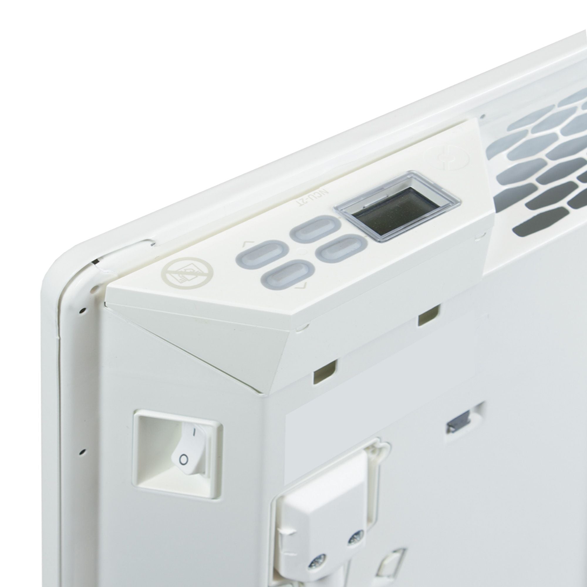 Nobo 2000W T2-NTL4T20 Electric Panel Heater with Timer Tilt Switch Silent Operation & Allergy-Free - V240-T2-NTL4T20