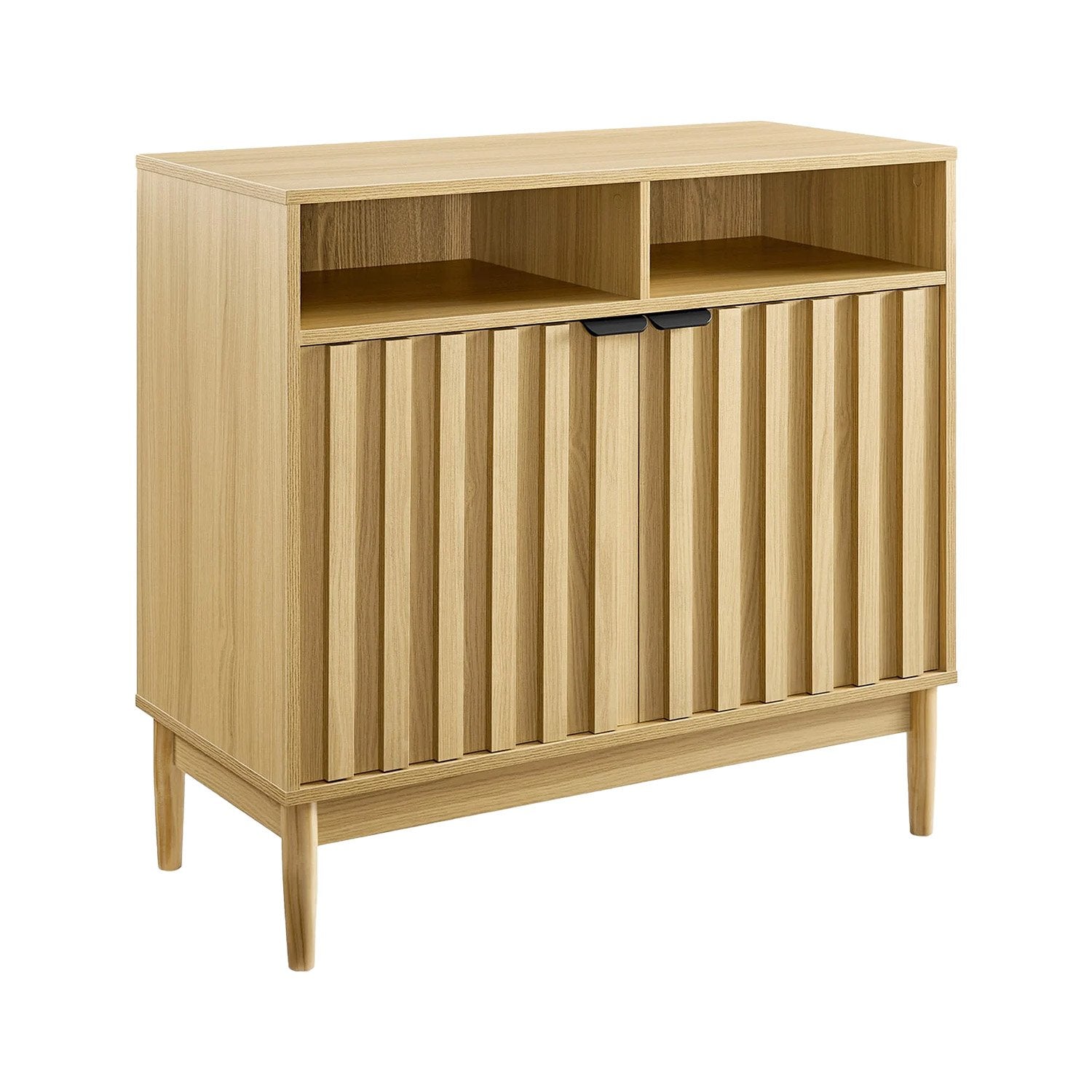 Sarantino Eleni 2-Door Sideboard Buffet Hallway Cabinet Storage Console Cupboard in Natural V240-TBL-751-00-NAT