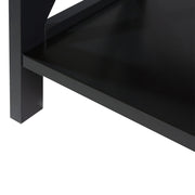 Sarantino Daphne 5-tier Cross Panel Bookshelf V240-TBL-NTD-027-17