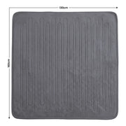 Laura Hill Electric Heated Blanket Throw Soft Coral Fleece w/ 9 Heat Settings - Grey V240-THRG-KH-GY
