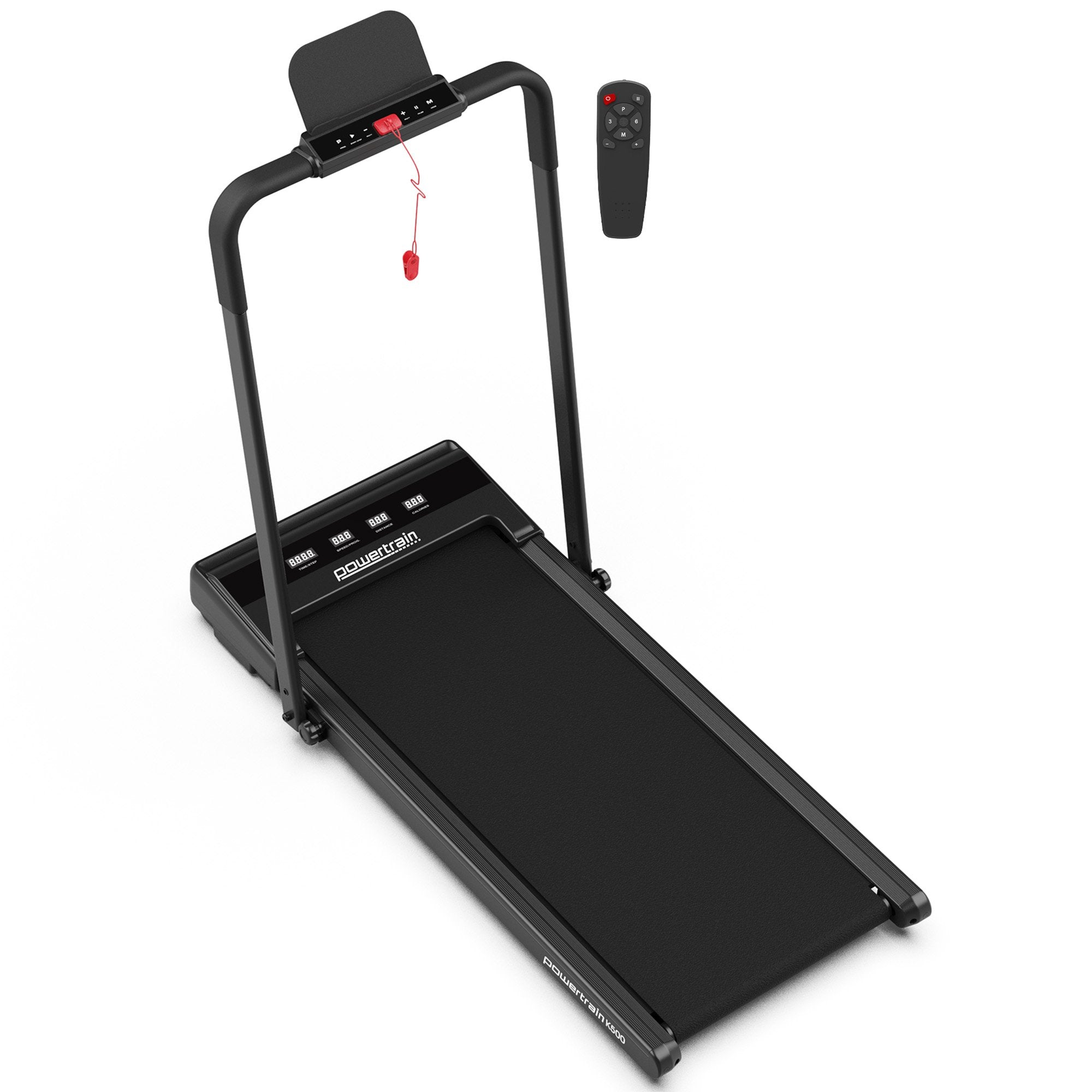 Powertrain K500 Walking Pad Treadmill 2 in 1 Foldable Walking & Running Machine w/2.5HP Motor Dual LED V240-TML-HSM-K500