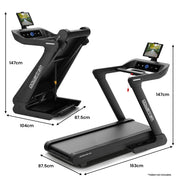 Powertrain V500 3hp Foldable Treadmill Cardio Running Automatic Incline Machine V240-TML-HSM-V500