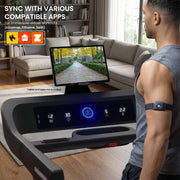 Powertrain V500 3hp Foldable Treadmill Cardio Running Automatic Incline Machine V240-TML-HSM-V500