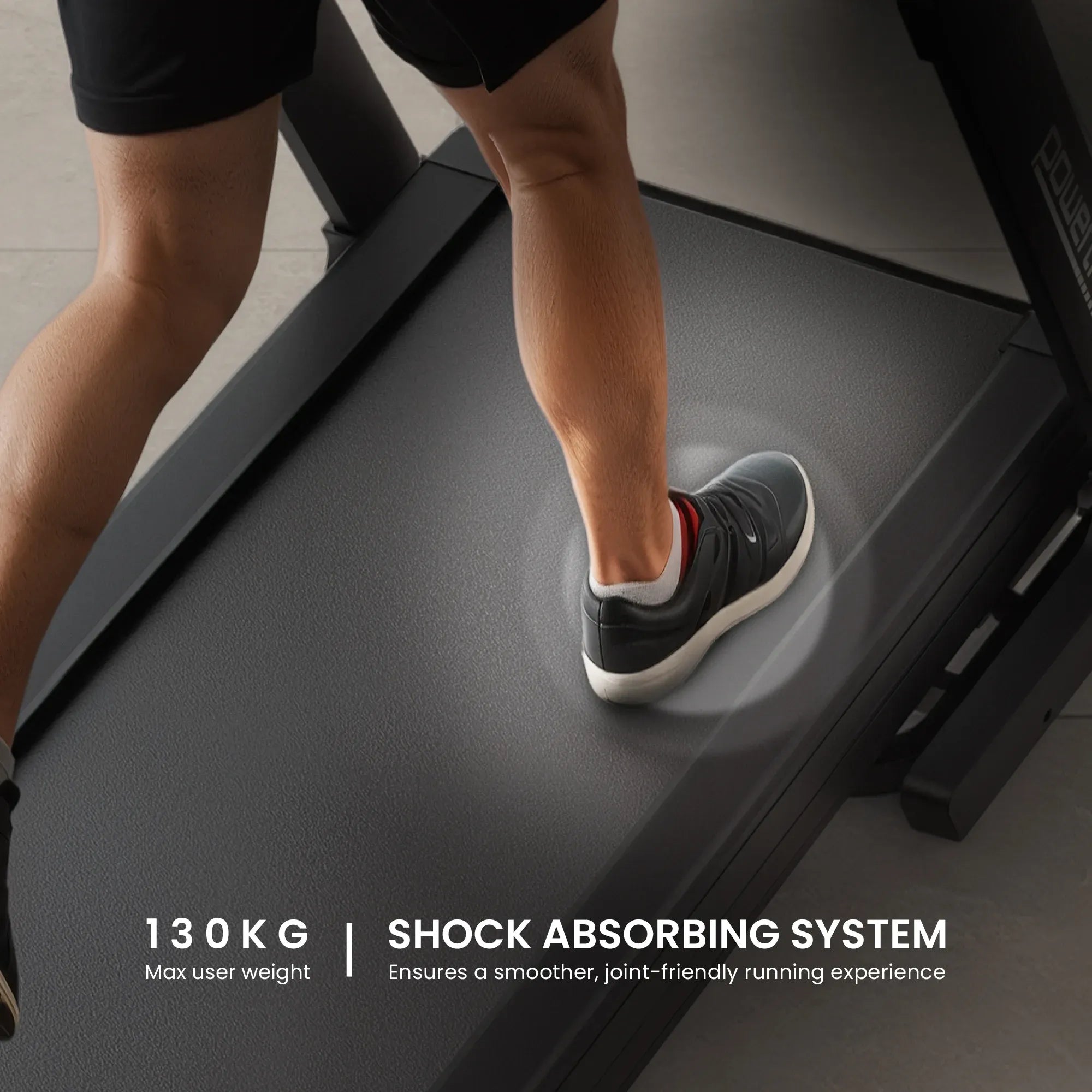 Powertrain V500 3hp Foldable Treadmill Cardio Running Automatic Incline Machine V240-TML-HSM-V500
