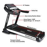 Powertrain MX3 Treadmill Performance Home Gym Cardio Machine V240-TML-LJJ-MX3
