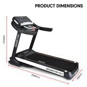 Powertrain MX3 Treadmill Performance Home Gym Cardio Machine V240-TML-LJJ-MX3