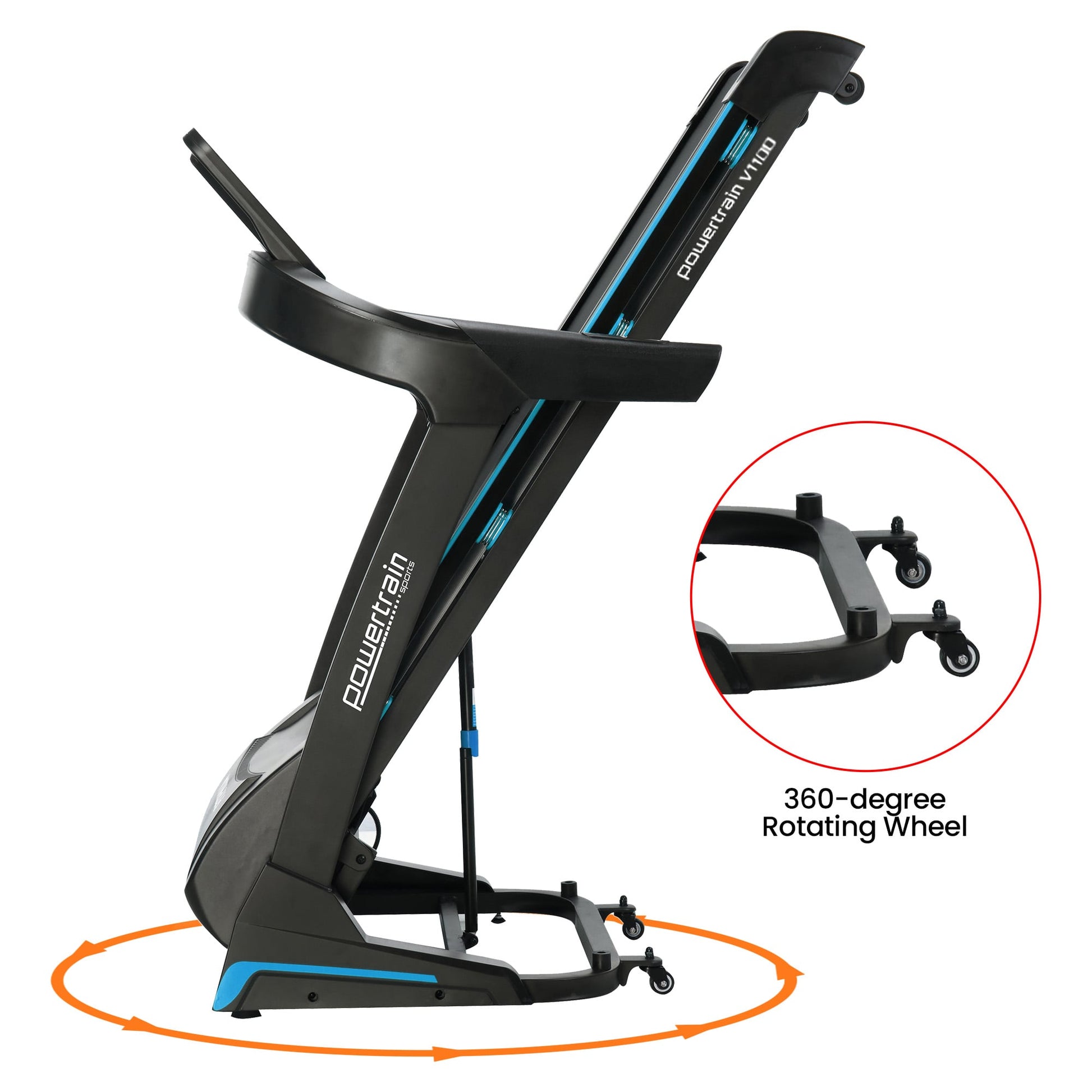 Powertrain V1100 Treadmill with Wifi Touch Screen & Incline V240-TML-LJJ-V1100