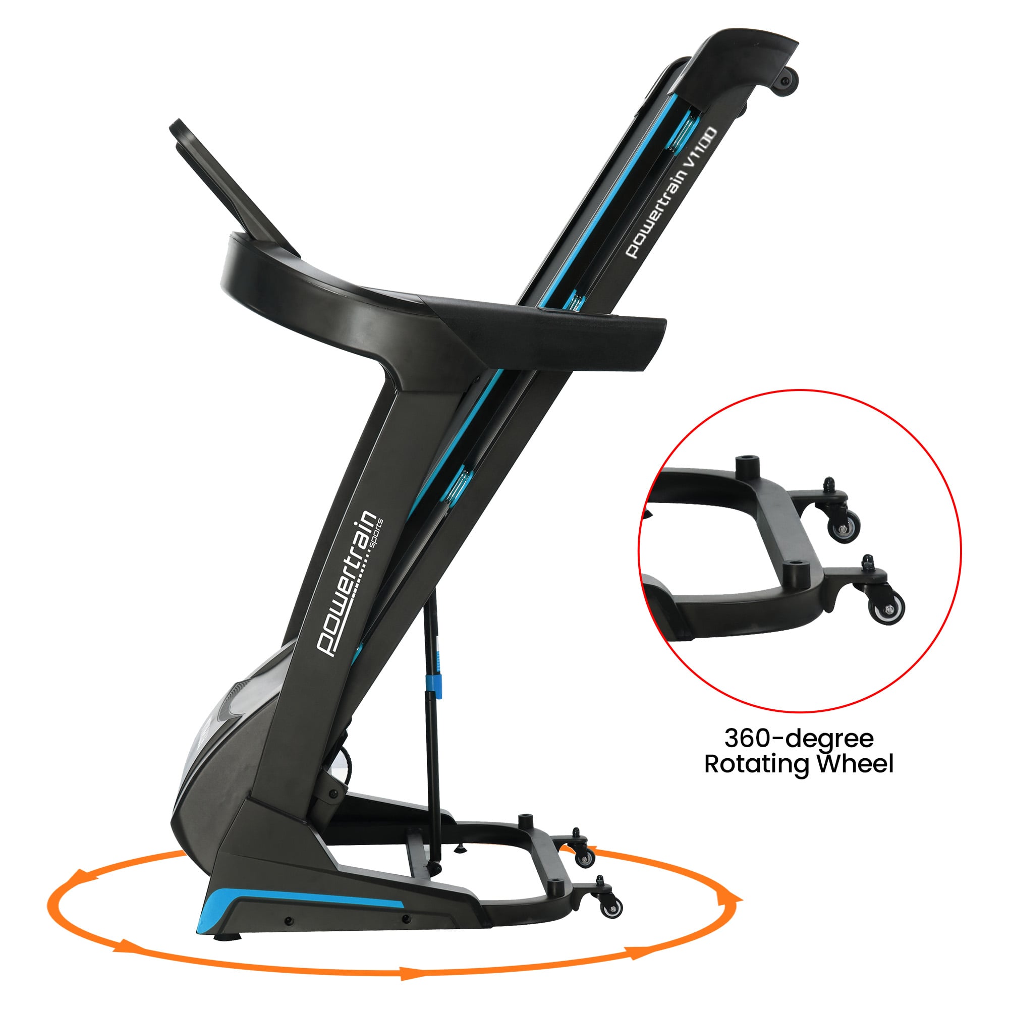 Powertrain V1100 Treadmill with Wifi Touch Screen & Incline V240-TML-LJJ-V1100