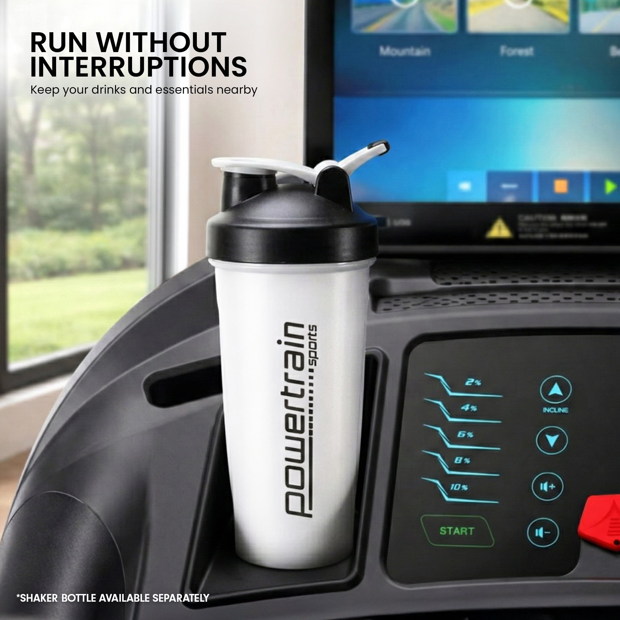 Powertrain V1100 Treadmill with Wifi Touch Screen & Incline V240-TML-LJJ-V1100