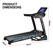 Powertrain V1200 Treadmill with Shock-Absorbing System V240-TML-LJJ-V1200