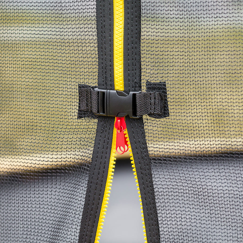 Kahuna 12ft Trampoline Free Ladder Spring Mat Net Safety Pad Cover Round Enclosure - Rainbow V240-TRA-KAH-12-RB