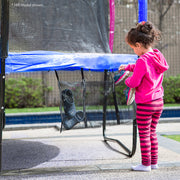 Kahuna 14ft Trampoline Free Ladder Spring Mat Net Safety Pad Cover Round Enclosure - Rainbow V240-TRA-KAH-14-RB