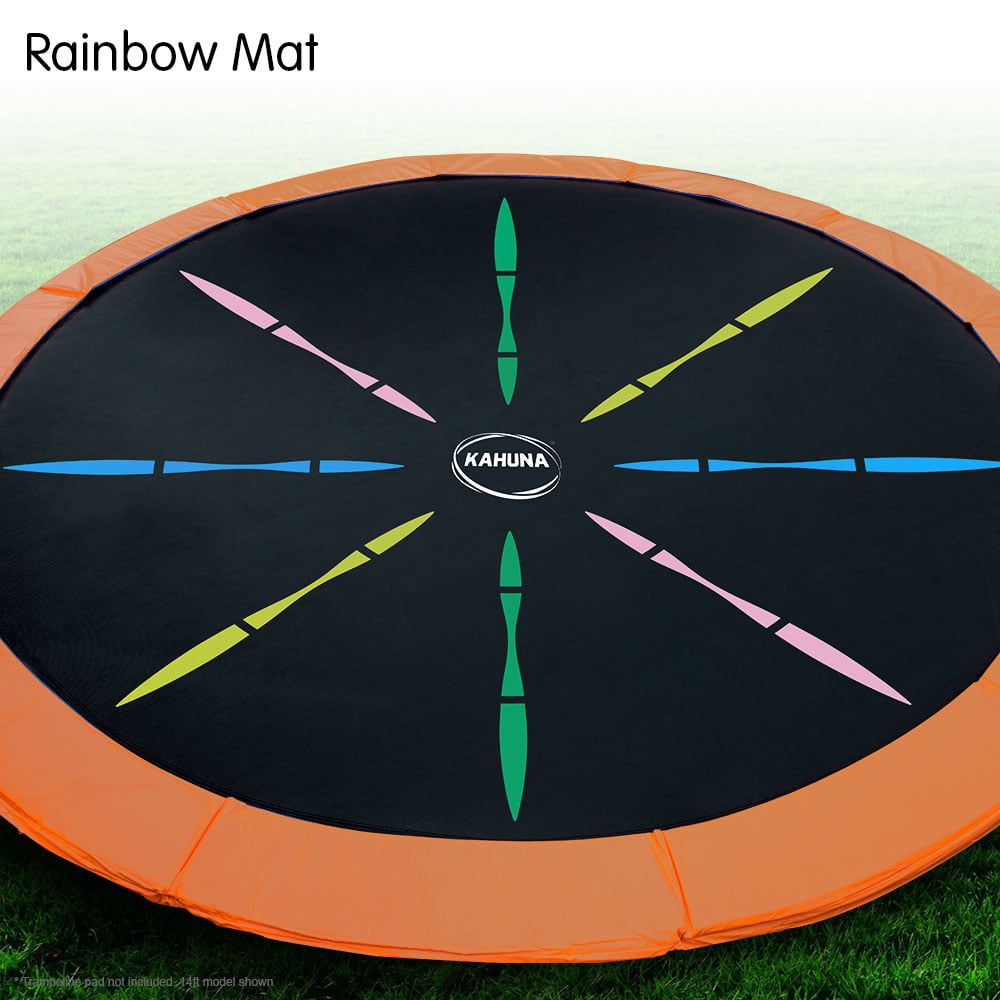 Kahuna 14ft Trampoline Replacement Spring Mat - Rainbow V240-TRA-MAT-RNB-014