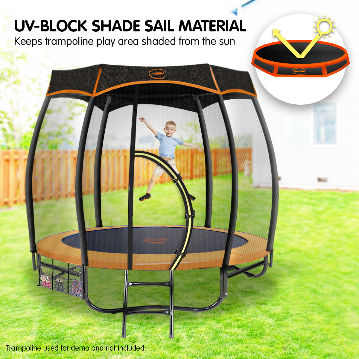 Kahuna 8ft Removable Twister Trampoline Roof Shade Cover V240-TRA-TWS-ROF-08