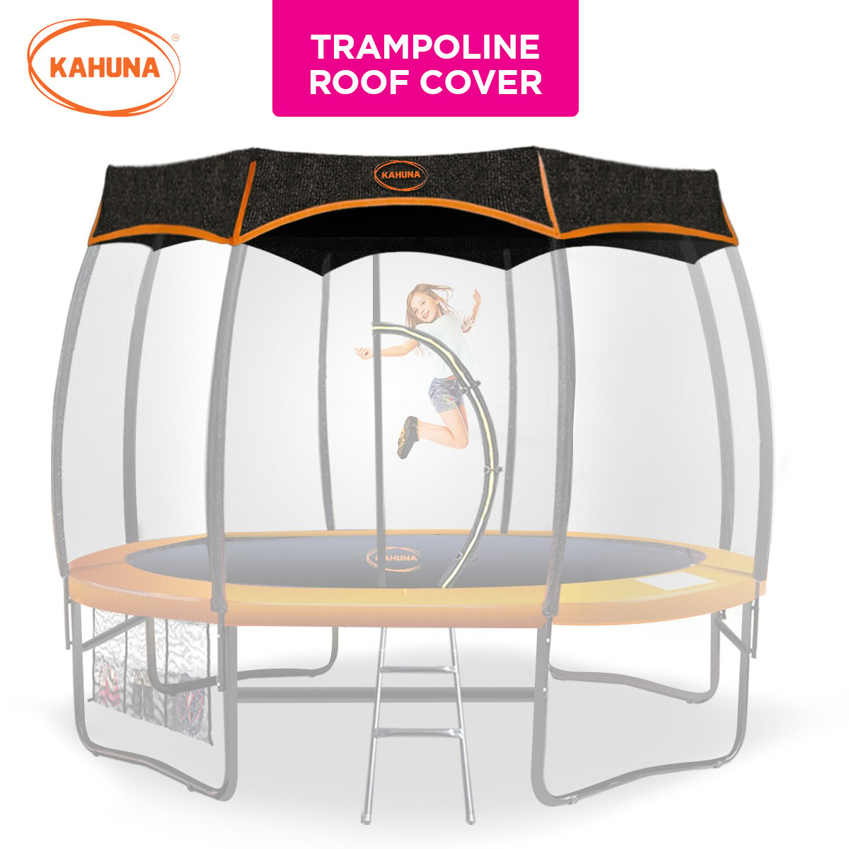 Kahuna 10ft Removable Twister Trampoline Roof Shade Cover V240-TRA-TWS-ROF-10