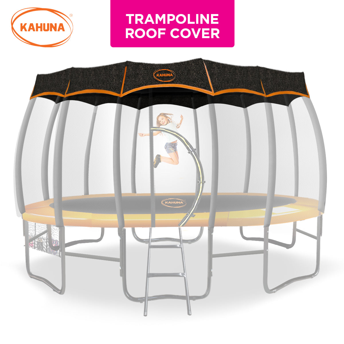 Kahuna 12ft Removable Twister Trampoline Roof Shade Cover V240-TRA-TWS-ROF-12