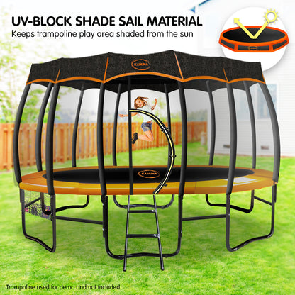 Kahuna 12ft Removable Twister Trampoline Roof Shade Cover V240-TRA-TWS-ROF-12