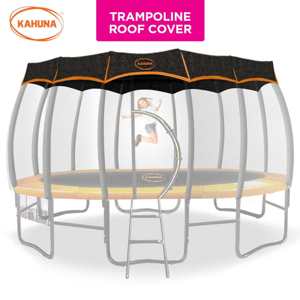 Kahuna 14ft Removable Twister Trampoline Roof Shade Cover V240-TRA-TWS-ROF-14
