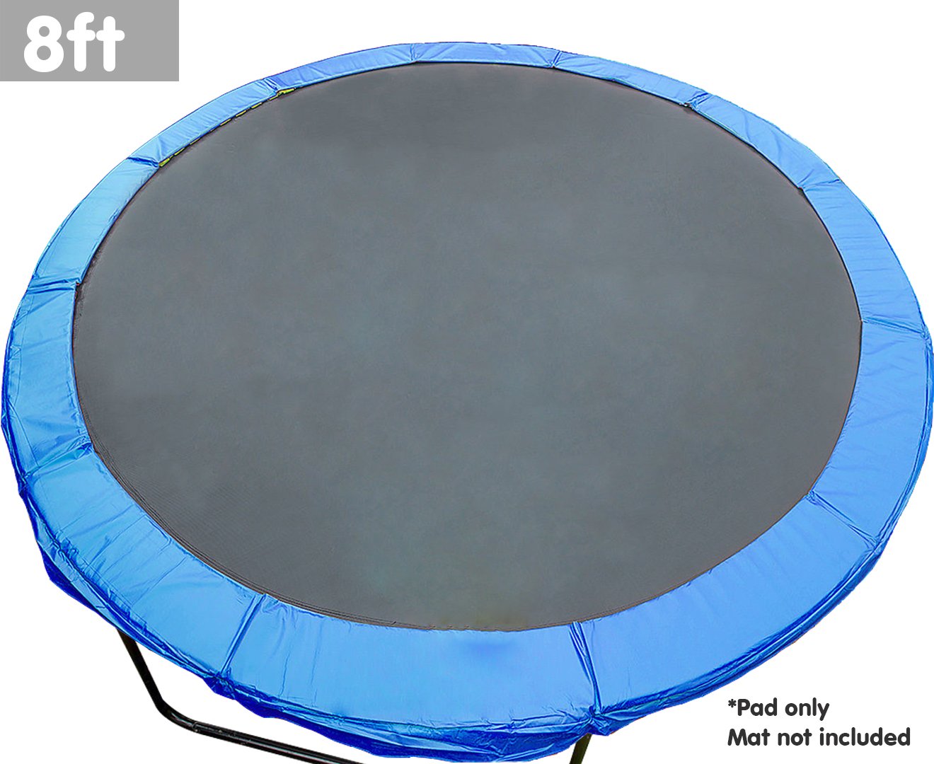 Kahuna 8ft Replacement Reinforced Outdoor Round Trampoline Safety Spring Pad Cover (8 Feet) V240-TRP-PAD-BU-08