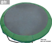 Kahuna 8ft Trampoline Replacement Spring Pad Round Cover - Green V240-TRP-PAD-GN-08
