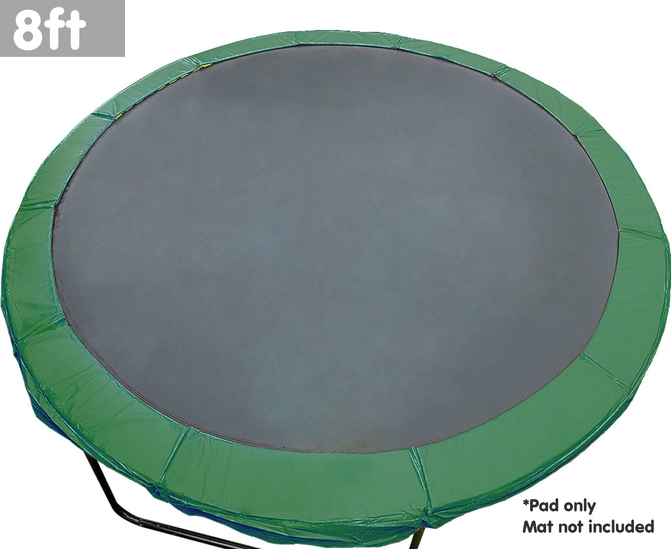 Kahuna 8ft Trampoline Replacement Spring Pad Round Cover - Green V240-TRP-PAD-GN-08