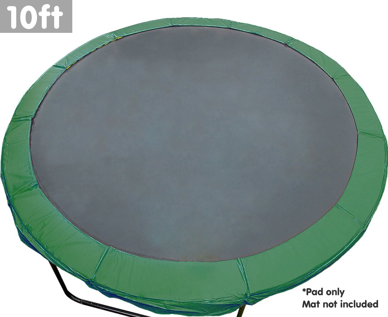 Kahuna 10ft Trampoline Replacement Spring Pad Round Cover - Green V240-TRP-PAD-GN-10