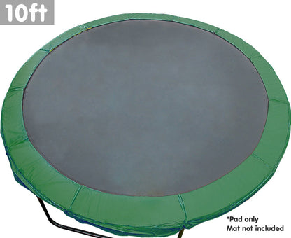 Kahuna 10ft Trampoline Replacement Spring Pad Round Cover - Green V240-TRP-PAD-GN-10