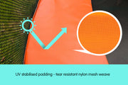 Kahuna 12ft Trampoline Replacement Pad Round - Orange V240-TRP-PAD-OR-12