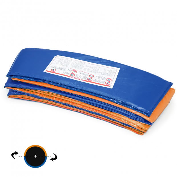 Kahuna 10ft Trampoline Reversible Replacement Pad Round - Orange/Blue V240-TRP-PAD-ORBU-10