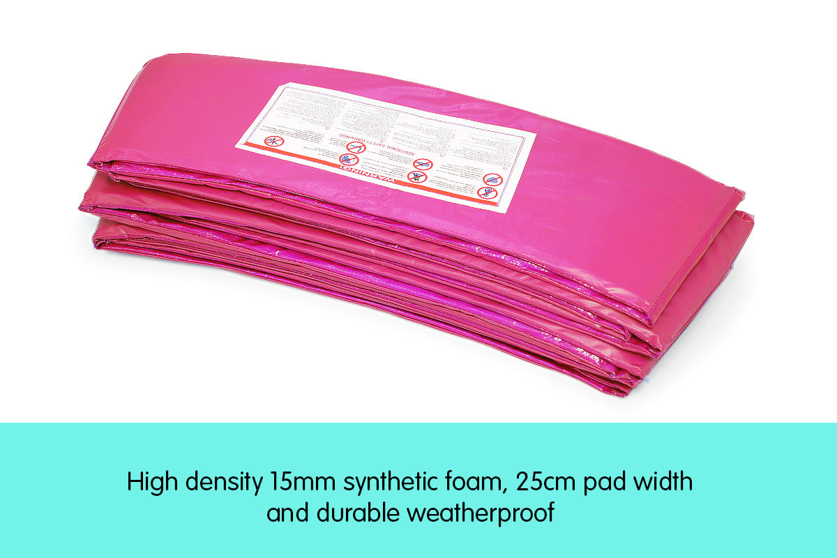 Kahuna 6ft Trampoline Replacement Pad Round - Pink V240-TRP-PAD-PK-06