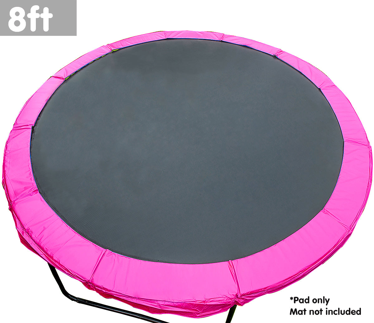 Kahuna 8ft Trampoline Replacement Pad Round - Pink V240-TRP-PAD-PK-08