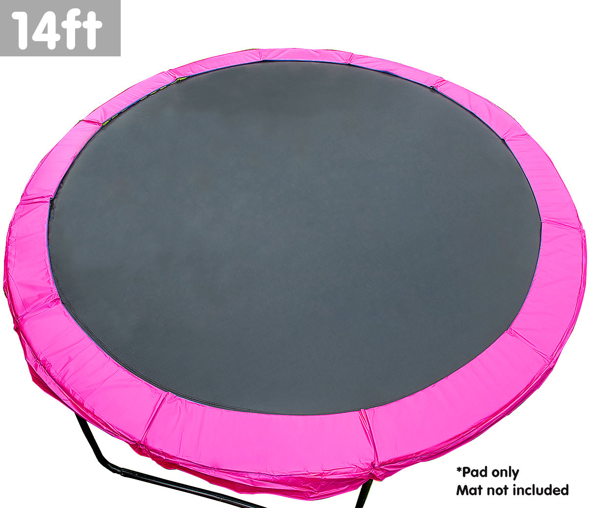 Kahuna 14ft Trampoline Replacement Pad Round - Pink V240-TRP-PAD-PK-14