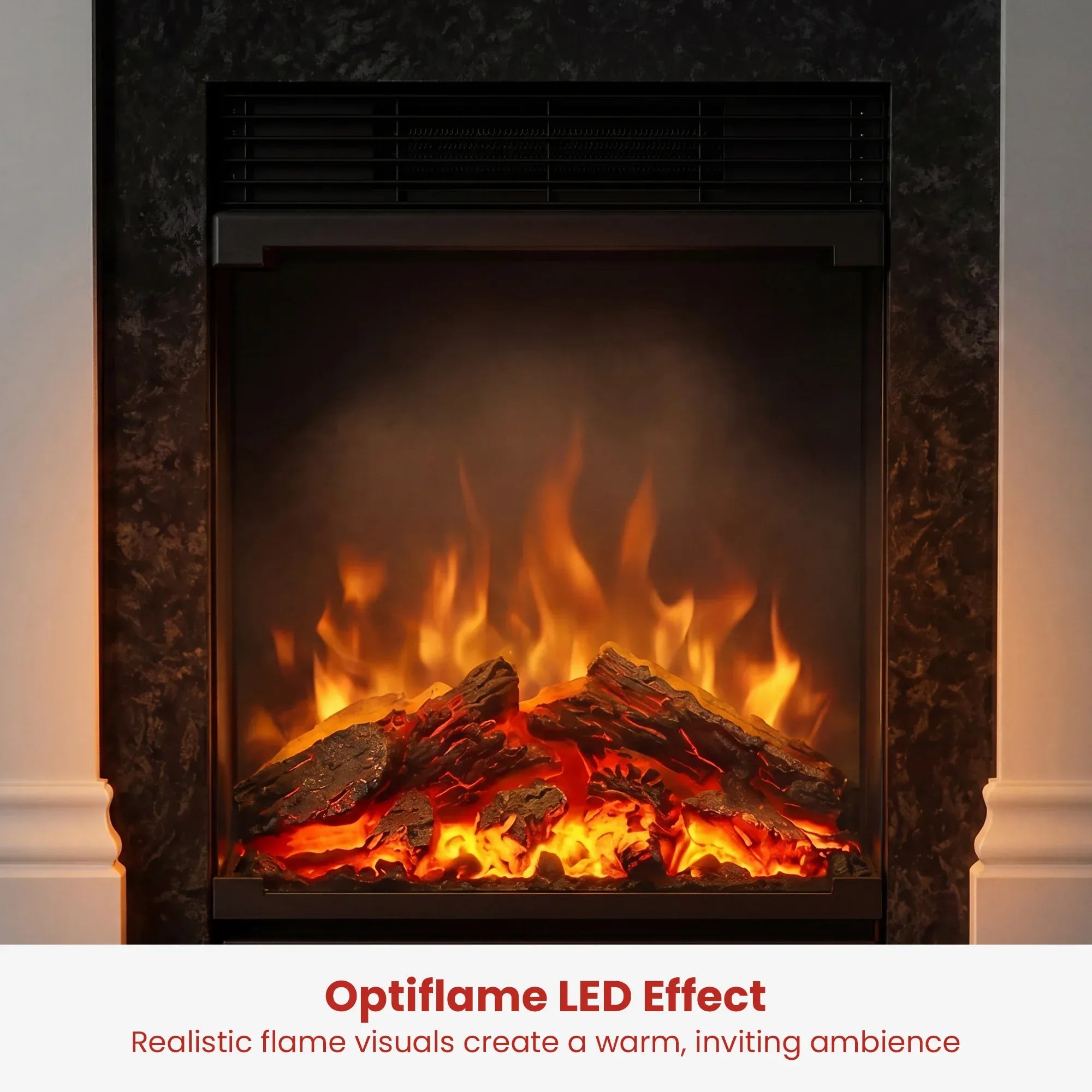 Dimplex 1.5kW Mini Taylor Suite Optiflame Electric Fireplace w/ LED Flame Effect V240-TYL15-AU