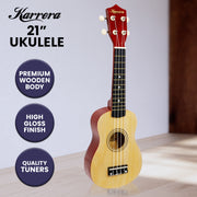 Karrera 21in Ukulele - Natural V240-UKL-21-NAT