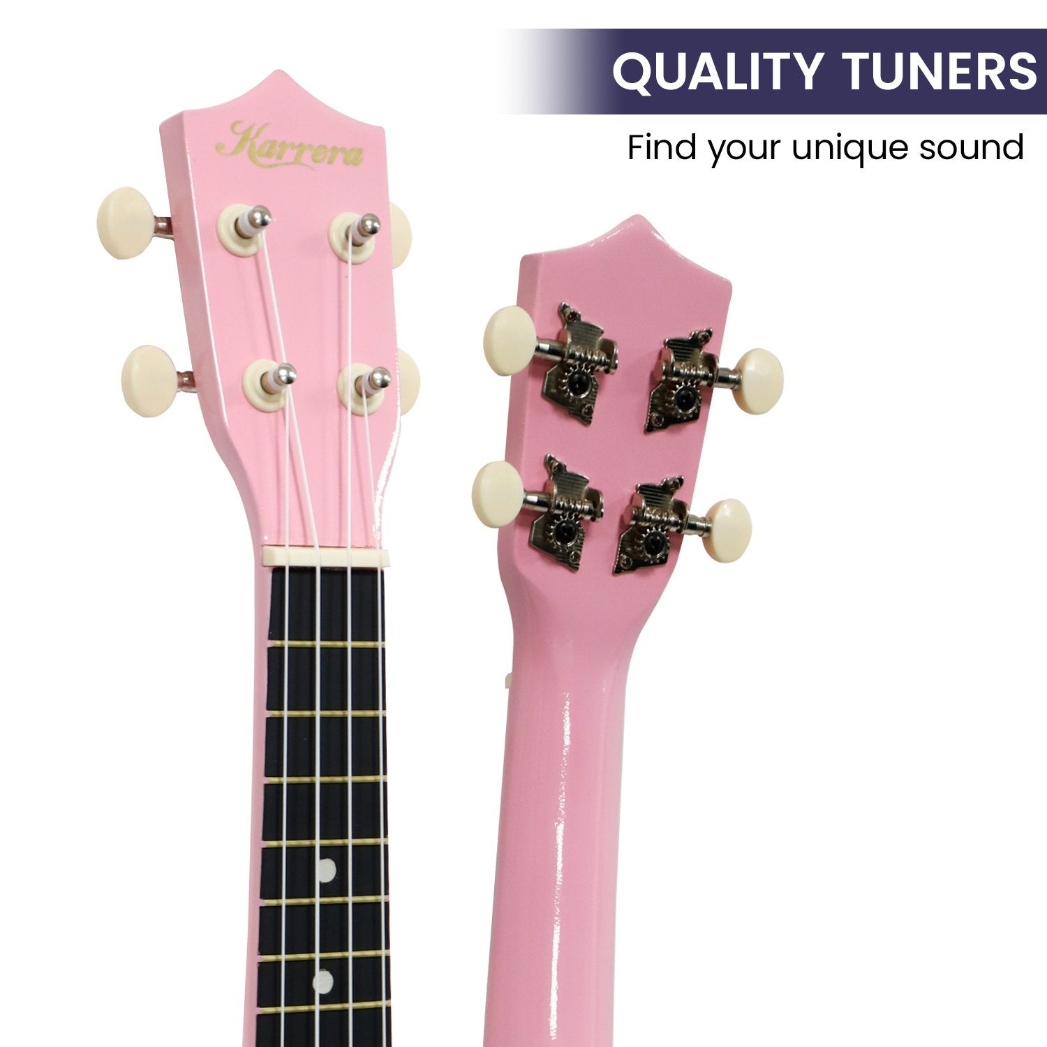 Karrera 21in Ukulele - Pink V240-UKL-21-PK