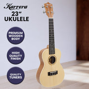 Karrera 23in Ukulele - Natural V240-UKL-23-NAT