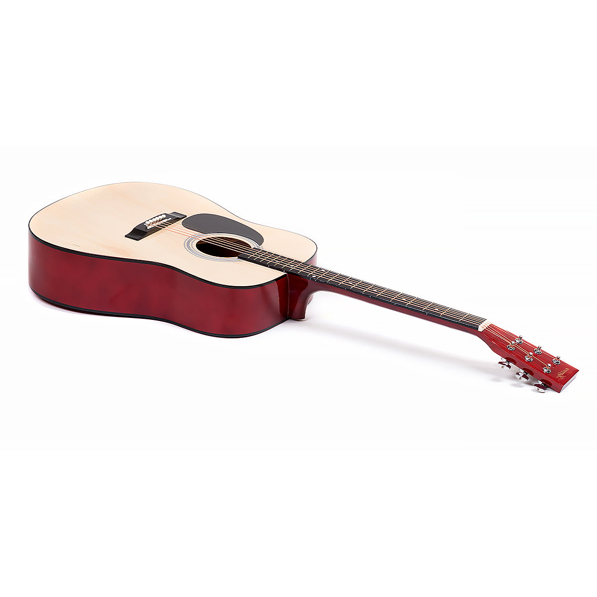 Karrera 41in Acoustic Wooden Guitar String Music Instrument V240-WAC41-NC-NAT