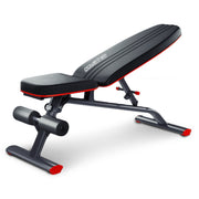 Powertrain Home Gym Bench Adjustable Flat Incline Decline FID 250KG Load V240-WBD-01B