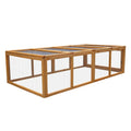 Furtastic Rectangular Wooden Chicken Coop & Rabbit Hutch V240-WCC-JOY-001-REC