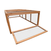 Furtastic Rectangular Wooden Chicken Coop & Rabbit Hutch V240-WCC-JOY-001-REC