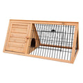 Furtastic Triangle Wooden Rabbit Hutch V240-WCC-JOY-002-TRI