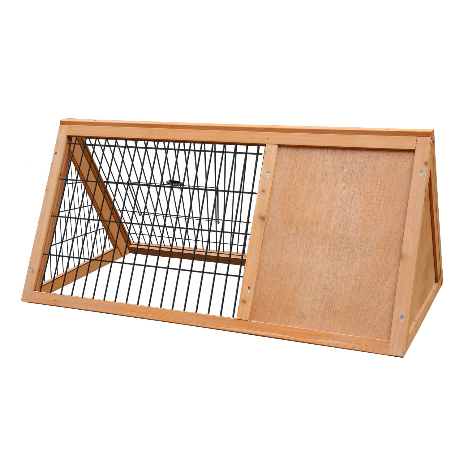 Furtastic Triangle Wooden Rabbit Hutch V240-WCC-JOY-002-TRI