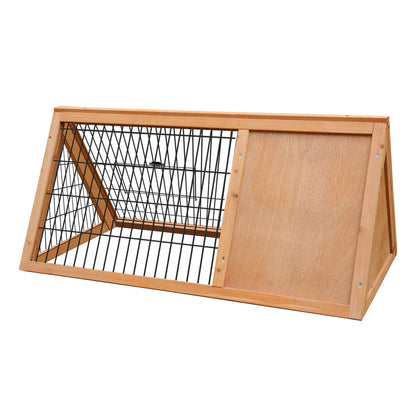 Furtastic Triangle Wooden Rabbit Hutch V240-WCC-JOY-002-TRI
