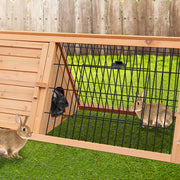 Furtastic Triangle Wooden Rabbit Hutch V240-WCC-JOY-002-TRI