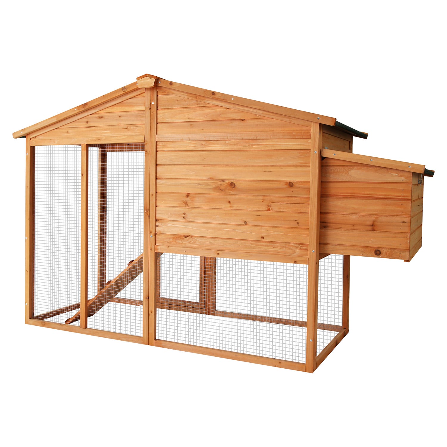 Furtastic Large Chicken Coop & Rabbit Hutch With Ramp V240-WCC-JOY-003-LHR