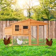 Furtastic Large Chicken Coop & Rabbit Hutch With Ramp V240-WCC-JOY-003-LHR